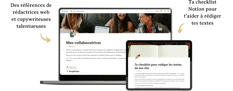 Présentation du contenu de l’offre Muse sur des écrans d’ordinateurs et de tablettes