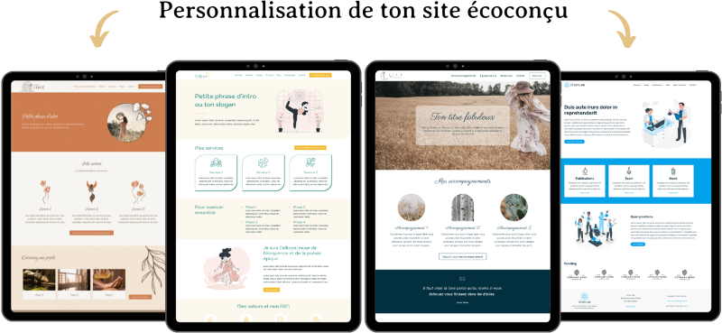 Présentation du contenu de l’offre Muse sur des écrans d’ordinateurs et de tablettes