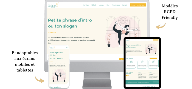 Présentation du contenu de l’offre Muse sur des écrans d’ordinateurs et de tablettes